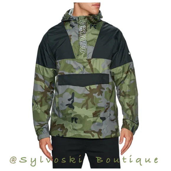 🔥 DC Wreckin Anorak Jacket Waterproof NWT - Picture 2 of 5